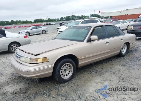 1997 Ford Crown Victoria Lx from USA, damaged, VIN 2FALP74WXVX141057